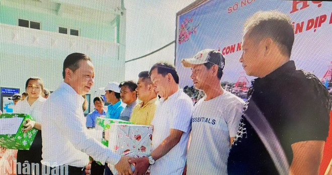 Kien Giang sensibilise les pêcheurs sur la lutte contre la pêche illégale, non déclarée et non réglementée (INN) ảnh 1 Kien Giang sensibilise les pêcheurs sur la lutte contre la pêche illégale, non déclarée et non réglementée (INN) ảnh 1