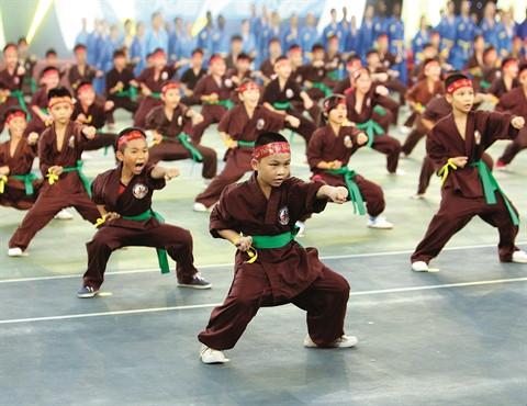 Les arts martiaux traditionnels, joyau de la culture vietnamienne ảnh 1 Les arts martiaux traditionnels, joyau de la culture vietnamienne ảnh 1