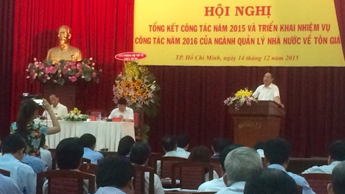 Conférence-bilan sur la gestion étatique des religions de 2015 ảnh 1 Conférence-bilan sur la gestion étatique des religions de 2015 ảnh 1