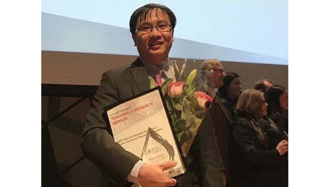 Un jeune docteur vietnamien honoré en Australie ảnh 1 Un jeune docteur vietnamien honoré en Australie ảnh 1