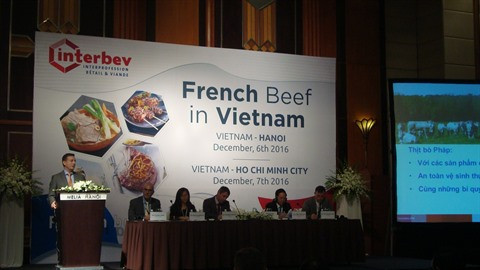 Le bœuf français à la conquête du marché vietnamien ảnh 1 Le bœuf français à la conquête du marché vietnamien ảnh 1
