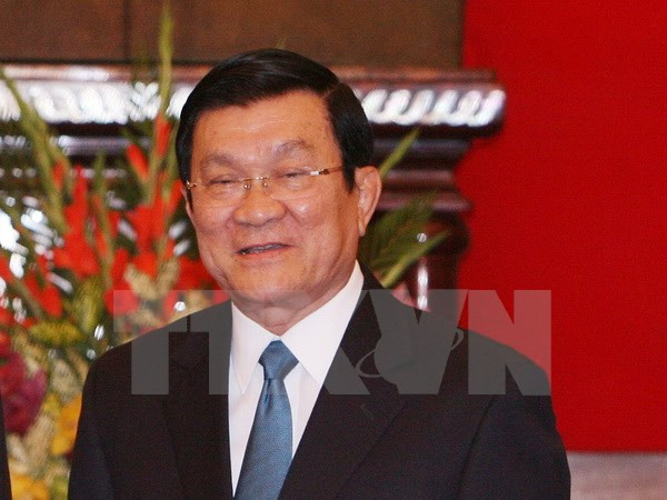 Le président Truong Tan Sang reçoit le vice-Premier ministre laotien ảnh 1
