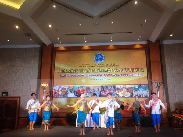 Célébration du Nouvel An traditionnel de pays d'Asie du Sud ảnh 1