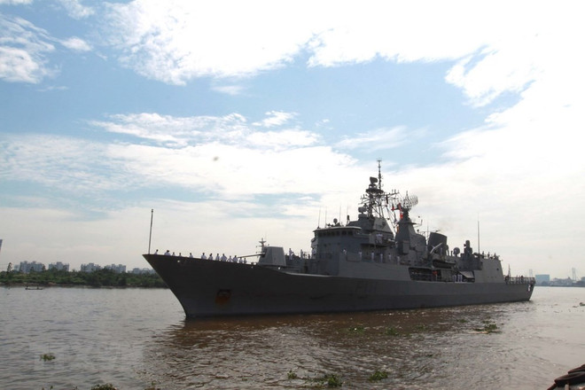 Une délégation de la Marine royale de la Nouvelle-Zélande en visite d'amitié au Vietnam ảnh 1 Une délégation de la Marine royale de la Nouvelle-Zélande en visite d'amitié au Vietnam ảnh 1