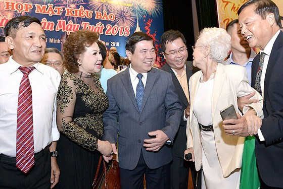 Ho Chi Minh-Ville: rencontre avec des Viet Kiêu à l’occasion du Têt traditionnel ảnh 1 Ho Chi Minh-Ville: rencontre avec des Viet Kiêu à l’occasion du Têt traditionnel ảnh 1