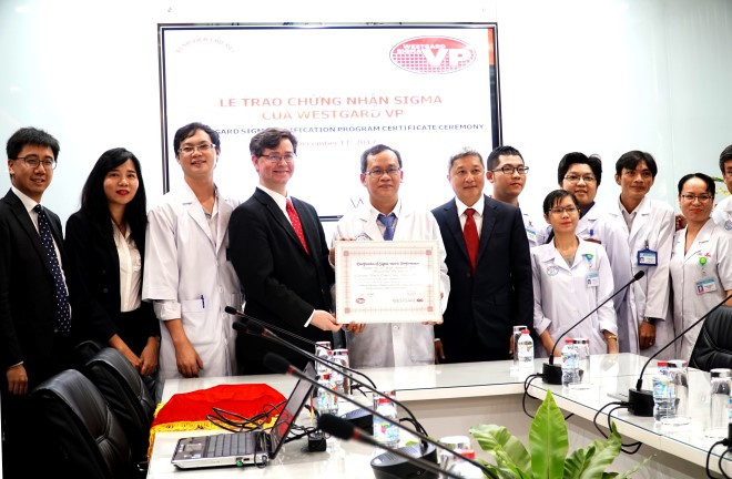 Un centre d’analyses médicales vietnamien certifié par Westgard ảnh 1 Un centre d’analyses médicales vietnamien certifié par Westgard ảnh 1