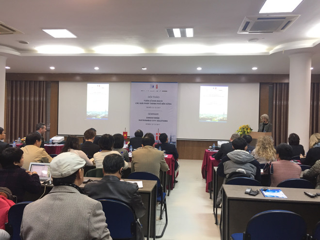Des solutions danoises pour la ville durable présentées à Hanoi ảnh 2