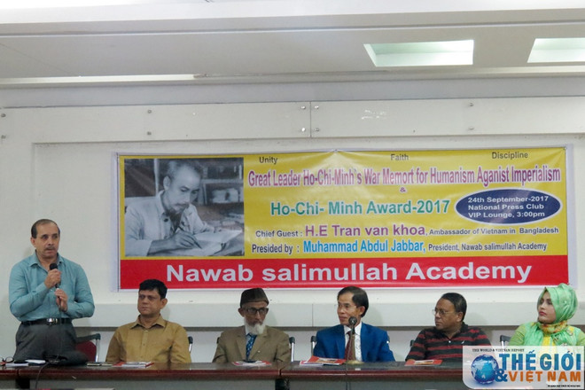 Séminaire sur "L'idéologie humaniste contre l'impérialisme du Président Hô Chi Minh" au Bangladesh ảnh 1 Séminaire sur "L'idéologie humaniste contre l'impérialisme du Président Hô Chi Minh" au Bangladesh ảnh 1