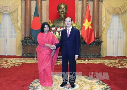 Le président Tran Dai Quang salue de nouveaux ambassadeurs ảnh 2 Le président Tran Dai Quang salue de nouveaux ambassadeurs ảnh 2