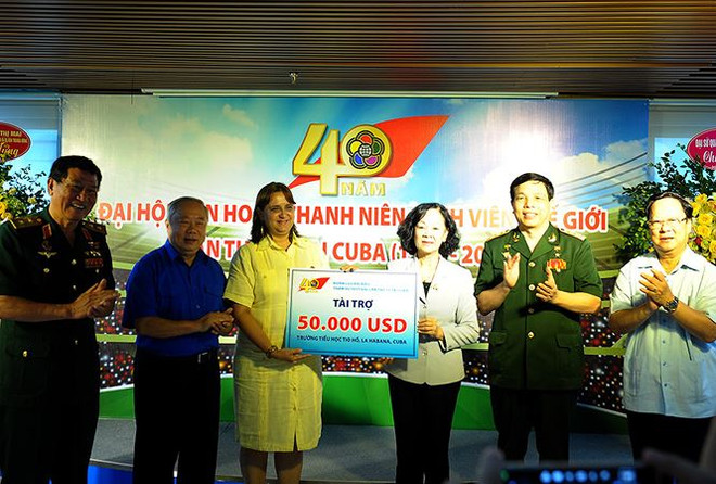 Célébration du 40e anniversaire du 11e Festival mondial de la jeunesse et des étudiants à Cuba ảnh 1 Célébration du 40e anniversaire du 11e Festival mondial de la jeunesse et des étudiants à Cuba ảnh 1