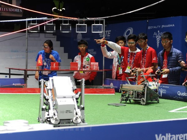 Tournoi international de robotique au Mexique : l’équipe vietnamienne se classe 12e ảnh 1 Tournoi international de robotique au Mexique : l’équipe vietnamienne se classe 12e ảnh 1