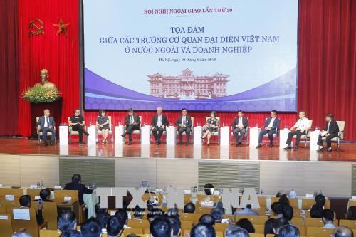 La diplomatie synchrone avec les entreprises durant le processus d’intégration économique ảnh 1 La diplomatie synchrone avec les entreprises durant le processus d’intégration économique ảnh 1