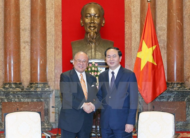 Le président Trân Dai Quang plaide pour le développement des liens Vietnam-Japon ảnh 1 Le président Trân Dai Quang plaide pour le développement des liens Vietnam-Japon ảnh 1