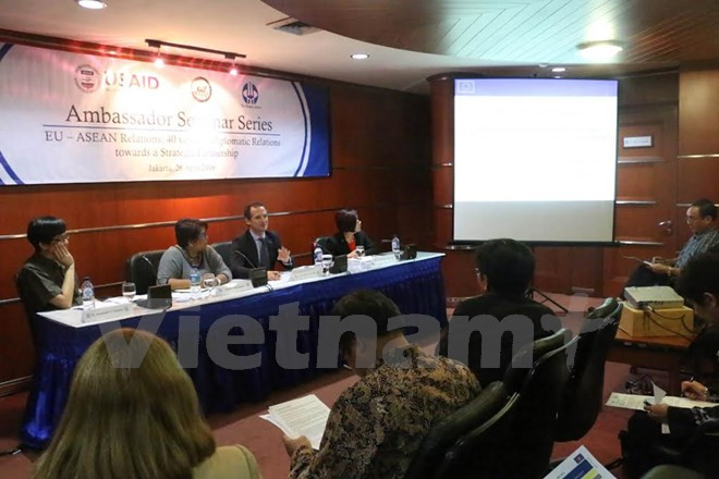 Les relations UE-ASEAN au menu d'un colloque ảnh 1 Les relations UE-ASEAN au menu d'un colloque ảnh 1