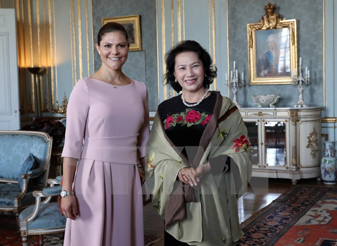 La présidente de l'AN Nguyen Thi Kim Ngan poursuit ses activités en Suède ảnh 1 La présidente de l'AN Nguyen Thi Kim Ngan poursuit ses activités en Suède ảnh 1