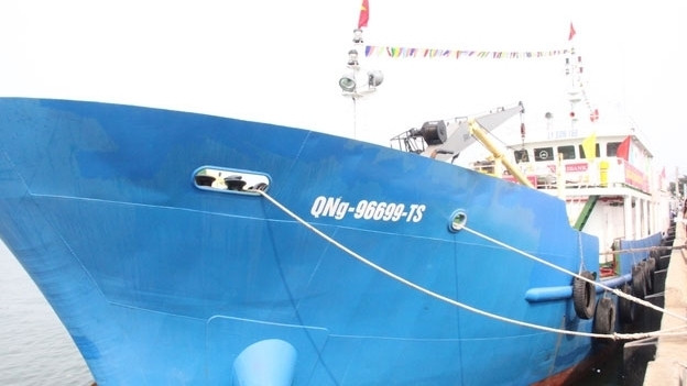 Livraison du bateau de pêche le plus moderne du pays ảnh 1 Livraison du bateau de pêche le plus moderne du pays ảnh 1