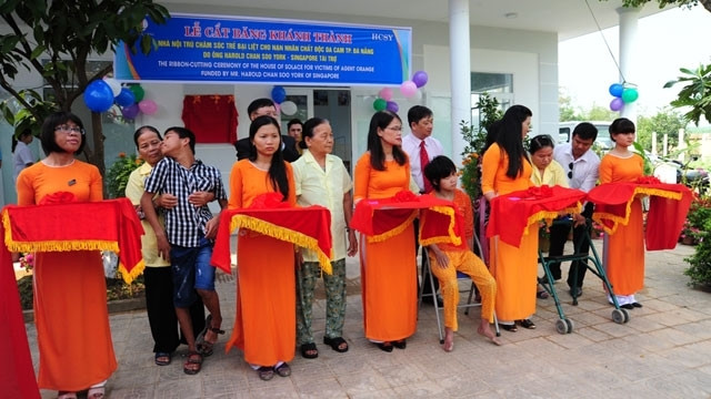 Dà Nang a une maison pour des enfants paralysés ảnh 1 Dà Nang a une maison pour des enfants paralysés ảnh 1
