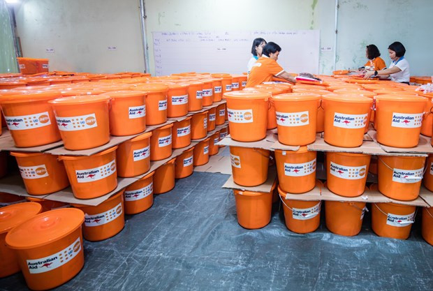 Le FNUAP offre 3.700 "kits de dignité" aux femmes vietnamiennes ảnh 1 Le FNUAP offre 3.700 "kits de dignité" aux femmes vietnamiennes ảnh 1