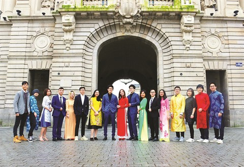 Le Nouvel An lunaire des étudiants vietnamiens à l’étranger ảnh 1 Le Nouvel An lunaire des étudiants vietnamiens à l’étranger ảnh 1