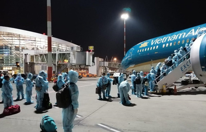 COVID-19 : des citoyens vietnamiens en Allemagne et en Roumanie sont rapatriés ảnh 1 COVID-19 : des citoyens vietnamiens en Allemagne et en Roumanie sont rapatriés ảnh 1