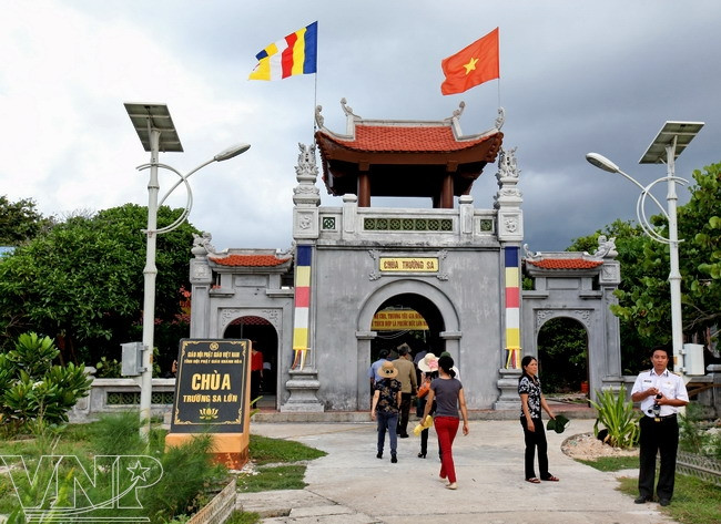 La pagode de Truong Sa Lon, une « borne religieuse » aux confins du pays ảnh 1 La pagode de Truong Sa Lon, une « borne religieuse » aux confins du pays ảnh 1