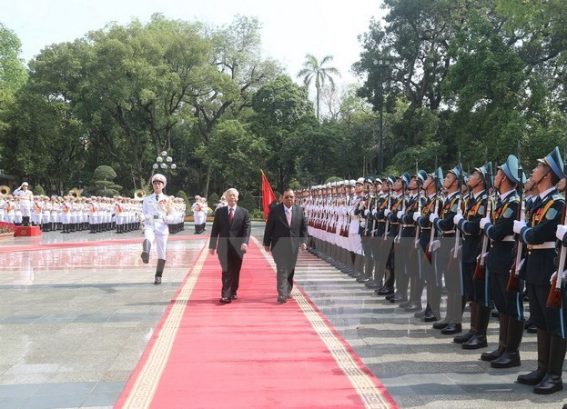 Le chef du PCV au Laos pour consolider et approfondir les liens ảnh 1 Le chef du PCV au Laos pour consolider et approfondir les liens ảnh 1