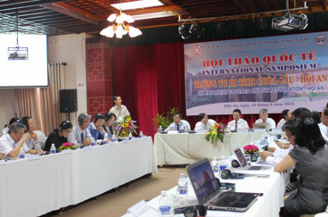 Séminaire international sur la restauration de Chua Cau à Hoi An ảnh 1 Séminaire international sur la restauration de Chua Cau à Hoi An ảnh 1