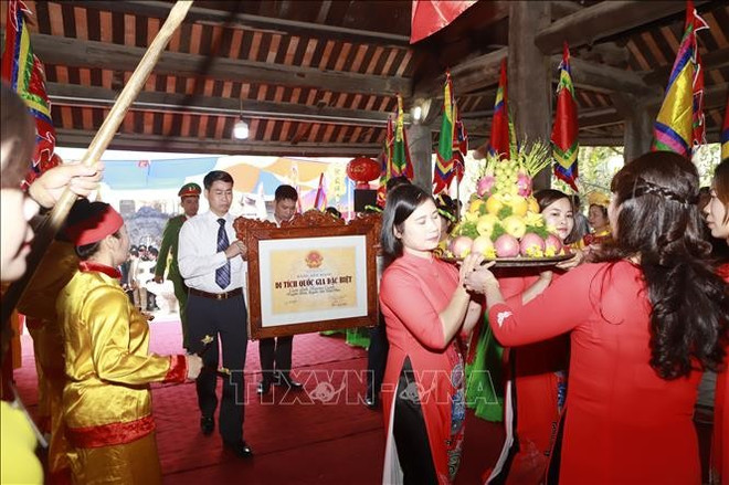 Vinh Phuc: Le complexe de Huong Canh classé vestige national spécial ảnh 1 Vinh Phuc: Le complexe de Huong Canh classé vestige national spécial ảnh 1