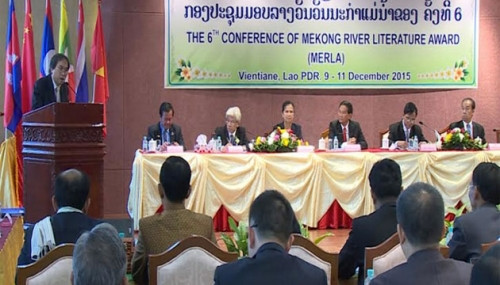 La 6e conférence de la littérature des pays riverains du Mékong à Vientiane ảnh 1 La 6e conférence de la littérature des pays riverains du Mékong à Vientiane ảnh 1