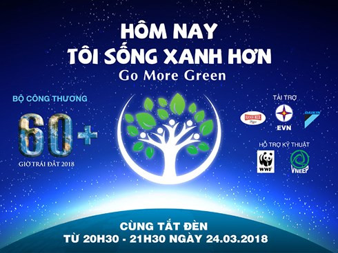 Lancement de l'opération "Heure de la Terre" 2018 samedi à Hanoï ảnh 1