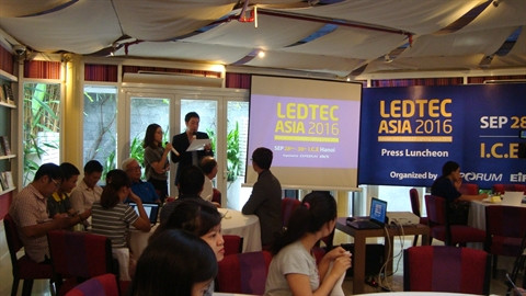 Bientôt la 5e expo sur les LED/OLED et les équipements d’éclairage à Hanoï ảnh 1 Bientôt la 5e expo sur les LED/OLED et les équipements d’éclairage à Hanoï ảnh 1