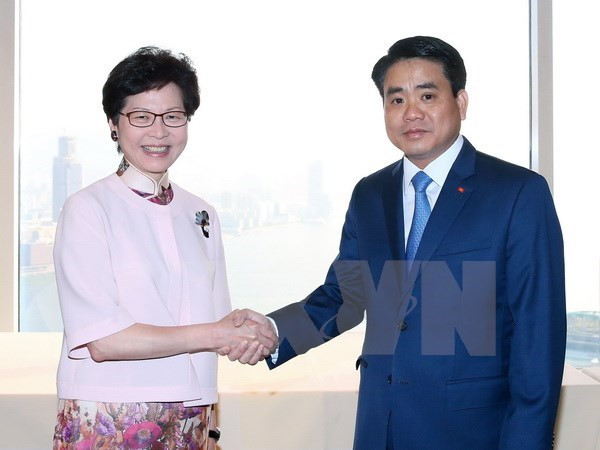 Hanoï et Hong Kong (Chine) promeuvent les potentiels de coopération ảnh 1 Hanoï et Hong Kong (Chine) promeuvent les potentiels de coopération ảnh 1