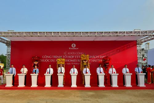 Mise en chantier d’un complexe commercial et hôtelier à Hai Phong ảnh 1 Mise en chantier d’un complexe commercial et hôtelier à Hai Phong ảnh 1