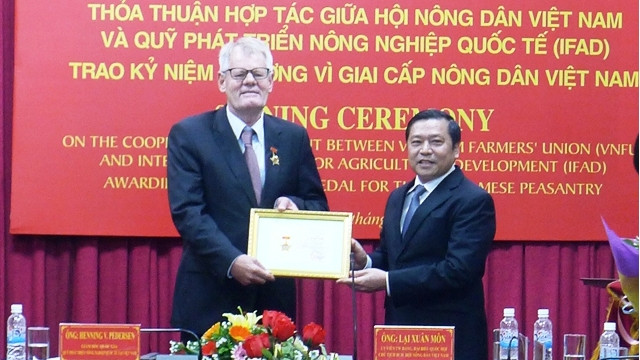 Coopération entre l’IFAD et l’Association des paysans du Vietnam ảnh 1 Coopération entre l’IFAD et l’Association des paysans du Vietnam ảnh 1