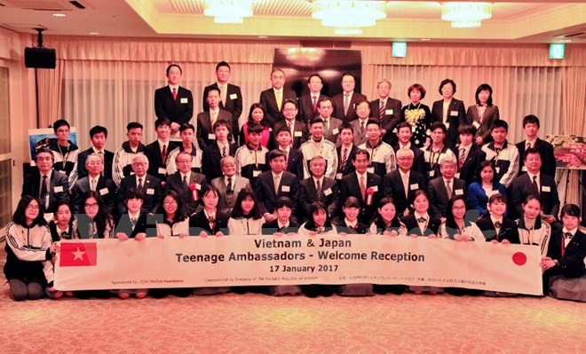 Echange des ambassadeurs adolescents Japon-Vietnam ảnh 1 Echange des ambassadeurs adolescents Japon-Vietnam ảnh 1