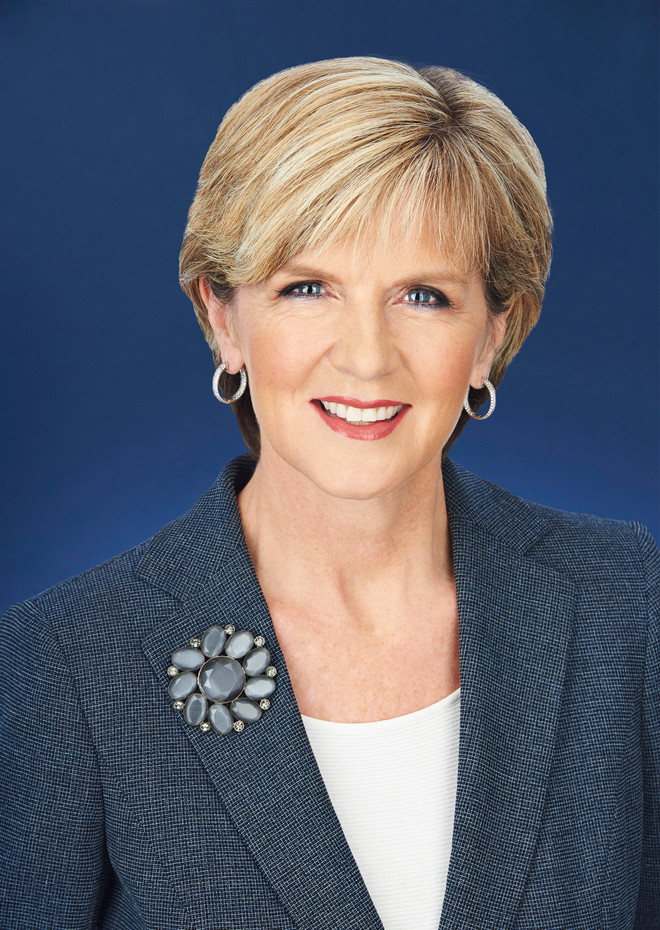Julie Bishop : l’Australie et le Vietnam ont des intérêts régionaux convergents ảnh 1 Julie Bishop : l’Australie et le Vietnam ont des intérêts régionaux convergents ảnh 1