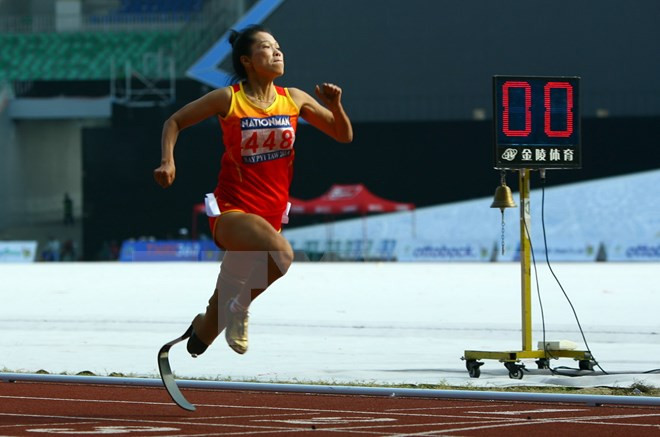 ASEAN Para Games : cérémonie de départ de la sélection nationale ảnh 1 ASEAN Para Games : cérémonie de départ de la sélection nationale ảnh 1