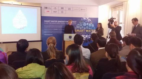 La Suède lance le concours d’innovation intelligente sur l’eau au Vietnam ảnh 1 La Suède lance le concours d’innovation intelligente sur l’eau au Vietnam ảnh 1