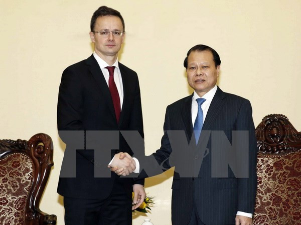 Le Vietnam et la Hongrie s’engagent à renforcer la coopération mutiforme ảnh 2 Le Vietnam et la Hongrie s’engagent à renforcer la coopération mutiforme ảnh 2