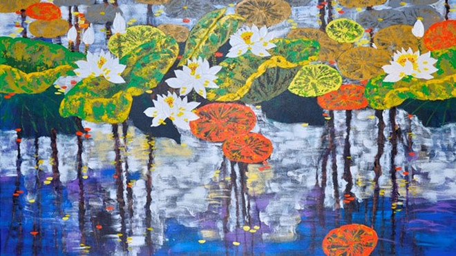 Marché des peintures du Têt 2016 ảnh 1 Marché des peintures du Têt 2016 ảnh 1