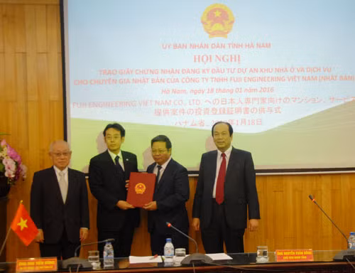 Nouveau projet d’investissement étranger à Ha Nam ảnh 1