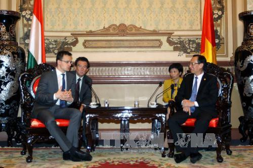 HCM-Ville et Hongrie intensifient leur coopération dans divers domaines ảnh 1 HCM-Ville et Hongrie intensifient leur coopération dans divers domaines ảnh 1