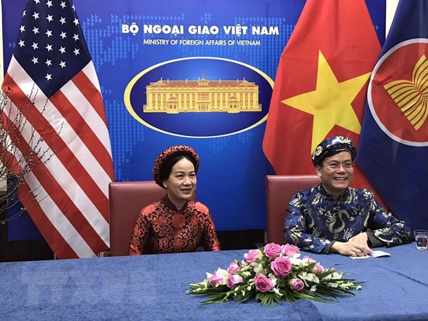 La communauté vietnamienne aux États-Unis célèbre le Tet du Buffle 2021 ảnh 1 La communauté vietnamienne aux États-Unis célèbre le Tet du Buffle 2021 ảnh 1