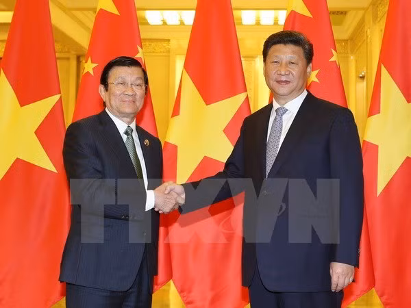 Rencontre Truong Tan Sang-Xi Jinping ảnh 1