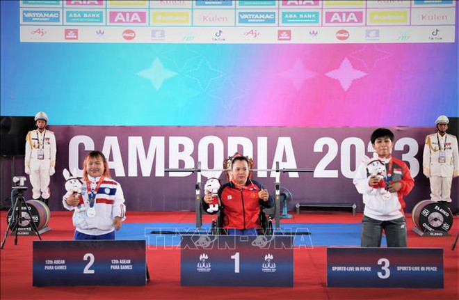 ASEAN Para Games 12 : le Vietnam se classe deuxième après la première journée de compétition ảnh 1 ASEAN Para Games 12 : le Vietnam se classe deuxième après la première journée de compétition ảnh 1