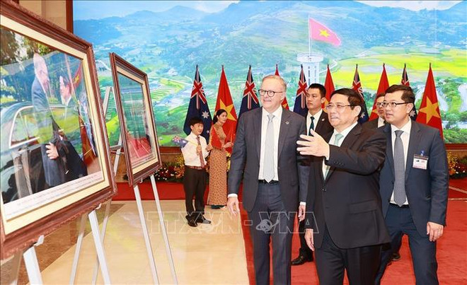Les PM vietnamien et australien assistent à la signature d'accords de coopération ảnh 3 Les PM vietnamien et australien assistent à la signature d'accords de coopération ảnh 3