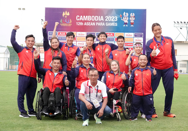 ASEAN Para Games 12 : le Vietnam remporte 20 médailles d’or en athlétisme ảnh 1 ASEAN Para Games 12 : le Vietnam remporte 20 médailles d’or en athlétisme ảnh 1