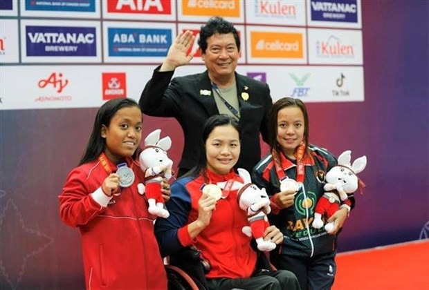 Fiertés pour le Vietnam aux 12e Jeux Paralympiques de l'ASEAN ảnh 1 Fiertés pour le Vietnam aux 12e Jeux Paralympiques de l'ASEAN ảnh 1