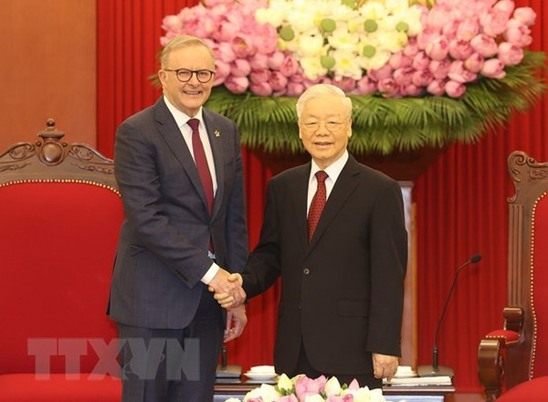 La visite du Premier ministre australien au Vietnam est un succès ảnh 1 La visite du Premier ministre australien au Vietnam est un succès ảnh 1