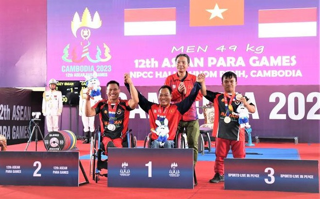 ASEAN Para Games 12 : le Vietnam se classe deuxième après la première journée de compétition ảnh 2 ASEAN Para Games 12 : le Vietnam se classe deuxième après la première journée de compétition ảnh 2